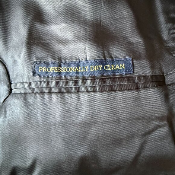 Vintage Tommy Hilfiger Mens Navy Blazer 46L Made In USA Classic Tailored Jacket - Picture 7 of 14